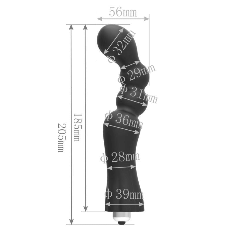 Beads Male Prostate Vibrator - - Prostate Toys