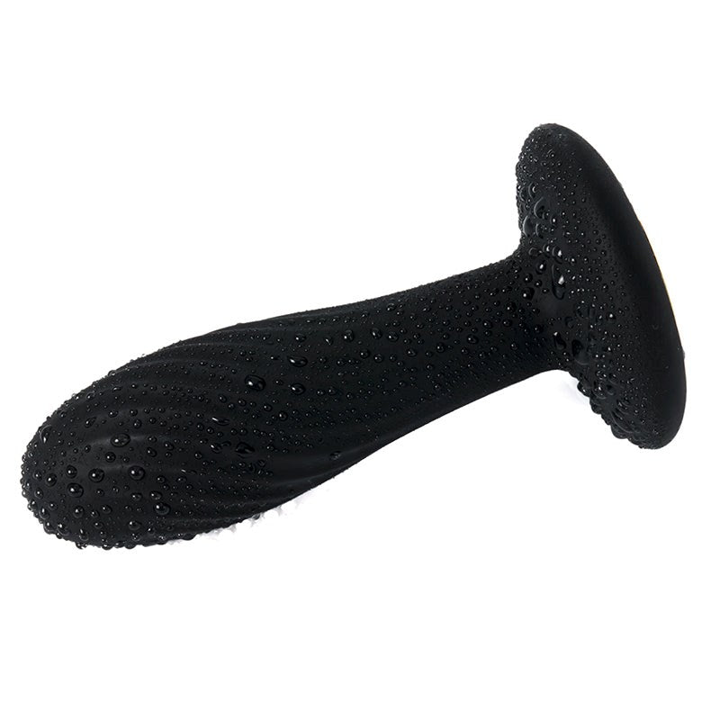 Bella Ribbed Design Anal Plug Best Value Adult Toy - - Butt Plugs