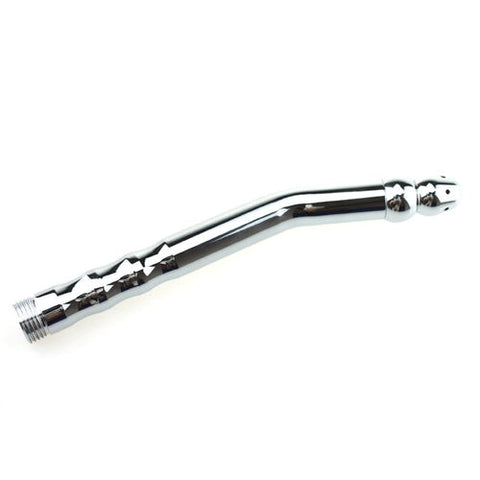 BDStyle Bend Anal Cleaner With 3 Interchangeable Heads Bendable Steel - Enemas and Douches
