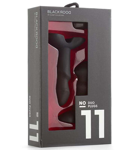 Black Door No 11 Duo Plugs - Prostate Toys