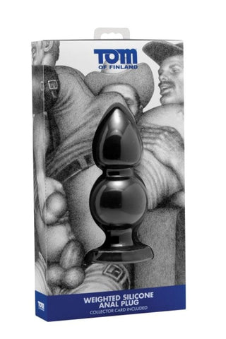 Black Silicone Anal Plug - Butt Plugs