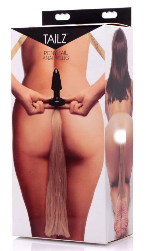 Blondie Pony Tail Butt Plug CRings That Last - - Butt Plugs