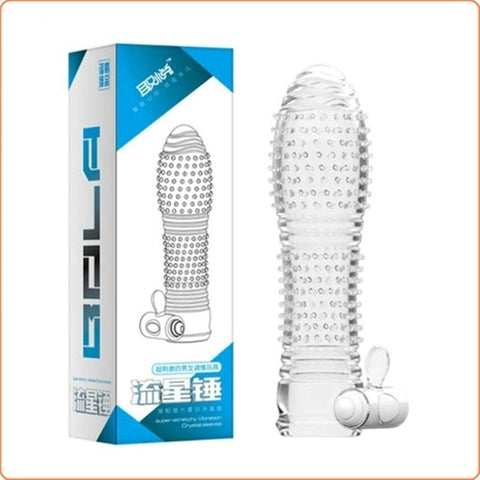 Bola Super-stretchy Vibration Crystal Sleeves - Pumps, Extenders and Sleeves