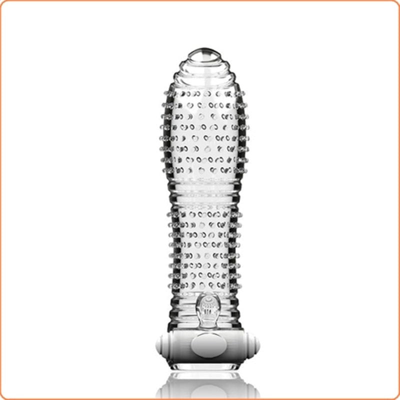 Bola Super-stretchy Vibration Crystal Sleeves - - Pumps, Extenders and Sleeves