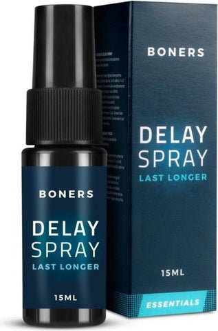 Shots Toys Boners Delay Spray 15ml Extends Sexual Stamina - Delay and Excite Sprays