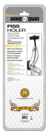 Boneyard Silicone Vibrating Urethra Trainer Kit - Cock Rings