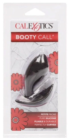 Booty Call Petite Backdoor Pleasure Probe Black - Butt Plugs
