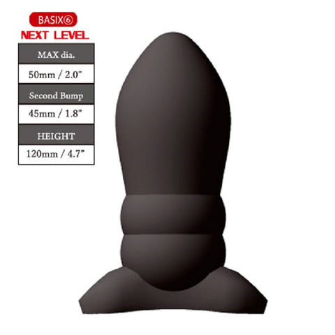 basix Boss Silicone Basix Anal Plug Level 6 Large Anal Stretching - Butt Plugs