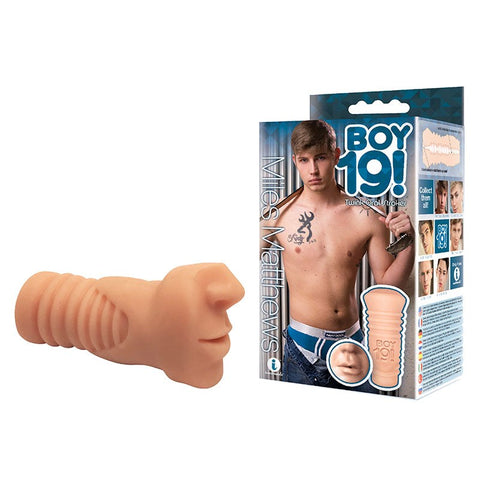 Miles Mathews Premium Male Masturbation Sleeve Textured Interior - Masturbators and Strokers