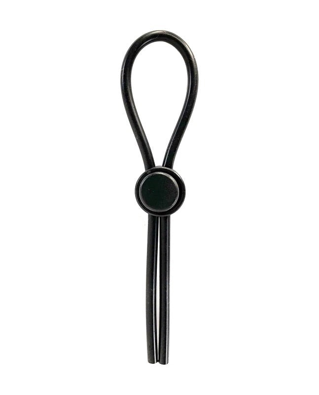 Buck'd 4mm Cock Leash Get Harder Today - - Cock Rings