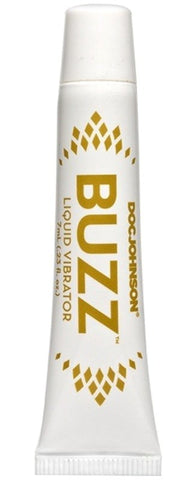 Doc Johnson Buzz Liquid Vibrator Gel Natural Tingling Arousal - Delay and Excite Sprays