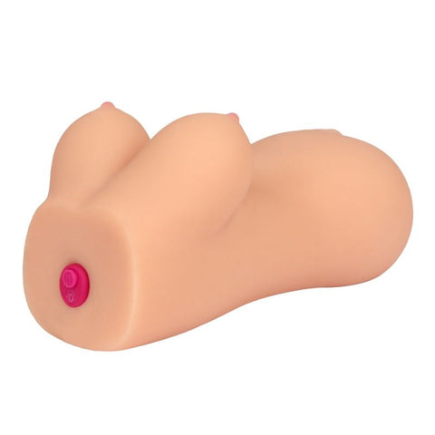 Kokos Clara Dual Layer Vibrating Realistic Male Stroker with 10 Speeds - Masturbators and Strokers