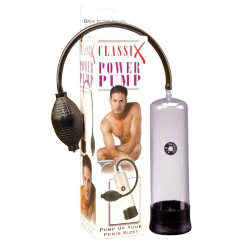 Classix Mens Penis Development Power Pump - Pumps, Extenders and Sleeves
