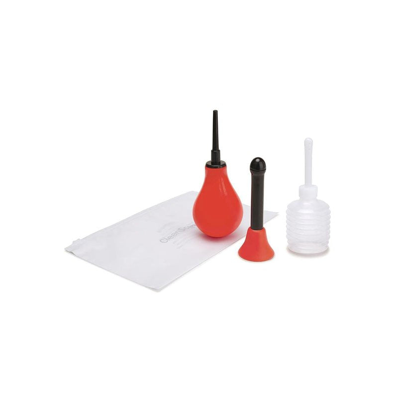 CleanScene 5 Piece Anal Douche Set Edge Play Ready - - Enemas and Douches