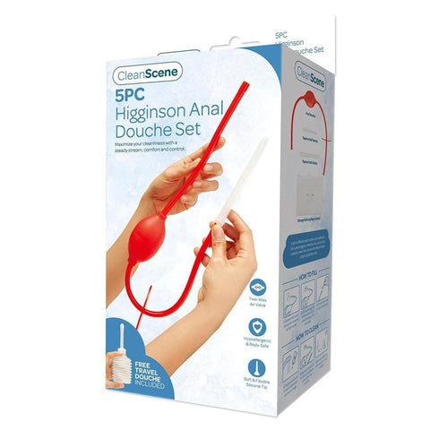 Refresh and Rejuvenate with CleanScene Intimate Care Kit 5 Piece Douche - Enemas and Douches