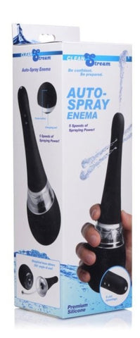 CleanStream Electric Auto-Spray Enema Bulb - Anal Cleansing