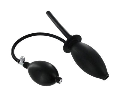 XR Brands CleanStream Inflatable Enema Plug Black Inflatable Control - Enemas and Douches