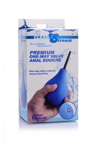 XR Brands Cleanstream Premium One Way Valve Anal Douche with 225ml Capacity - Enemas and Douches