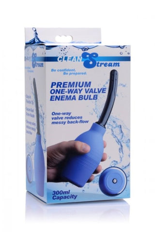 XR Brands Cleanstream Premium One Way Valve Enema Mess Free Anal Douche - Enemas and Douches