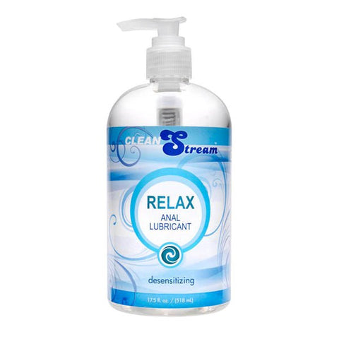 XR Brands CleanStream Relax Anal Lubricant with Desensitizing Formula - Anal Lubes