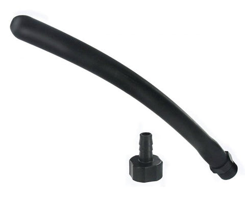 XR Brands Smooth Silicone Shower Nozzle Upgrade Flexible Anal Douching - Enemas and Douches