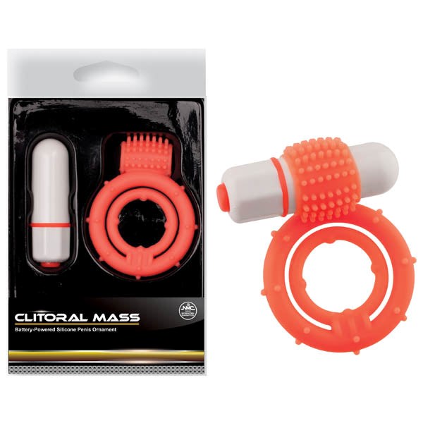 Clitoral Mass Waterproof Vibrating Cock And Ball Rings - - Cock Rings