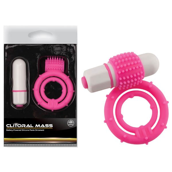 Clitoral Mass Waterproof Vibrating Cock And Ball Rings - - Cock Rings