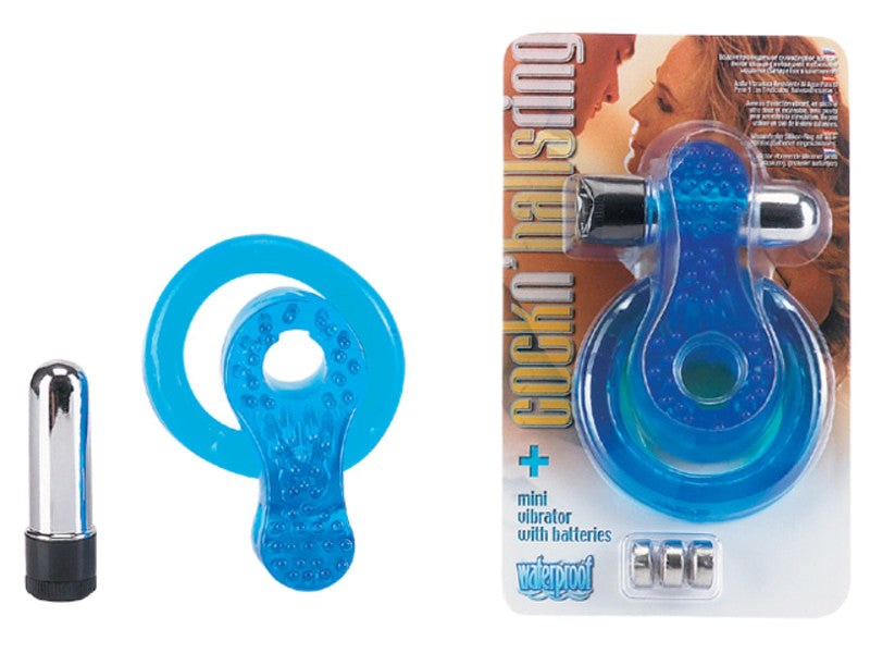 Cock 'n Balls Vibrating Cock Ring For Harder Play - - Vibrating Cock Rings