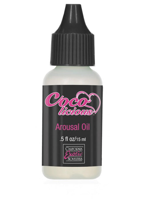 Coco licious Arousal Oil Based Lubricant - - Delay and Excite Sprays
