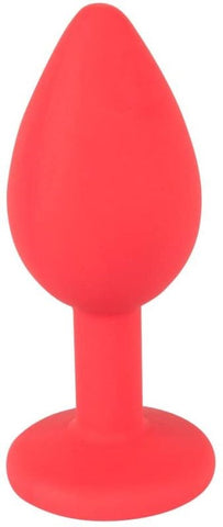 Colorful Joy Jewel Red Plug Small - Butt Plugs