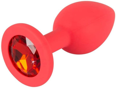 Colorful Joy Jewel Red Plug Small - Butt Plugs