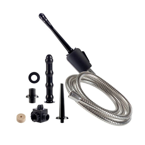 California Exotics Colt Advanced Shower Shot Anal Douche System with Hose - Anal Cleansing