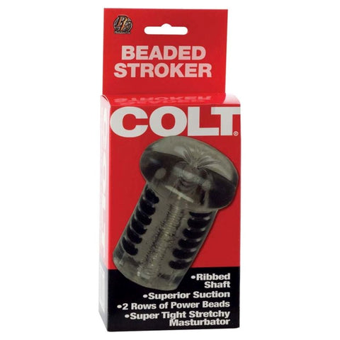 Colt Beaded Realistic Male Pleasure Stroker - Masturbators and Strokers