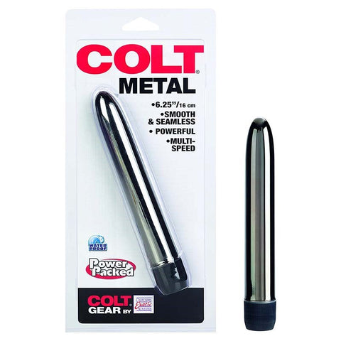 Colt Metal 6.25 Waterproof Metal Rod Bullet Vibrator - Prostate Toys