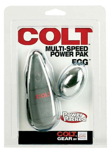 Colt Multi-Speed Power Pak Love Egg Massager - Anal Vibrators