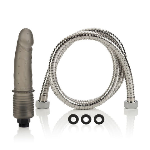 California Exotics Colt Shower Shot Dildo Shape Anal Douche 4 Foot Hose - Enemas and Douches