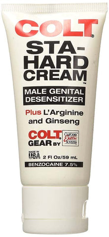 California Exotics Colt Sta Hard Male Erection Enhancer Cream with L Arginine - Delay and Excite Sprays