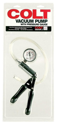 Colt Vacuum Penis Pump with Pressure Gauge - Pumps, Extenders and Sleeves