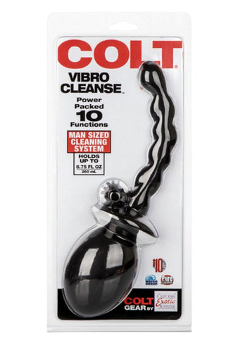 Colt 10 Functions Vibro Cleansing System Anal Vibrator with Douche - Anal Cleansing