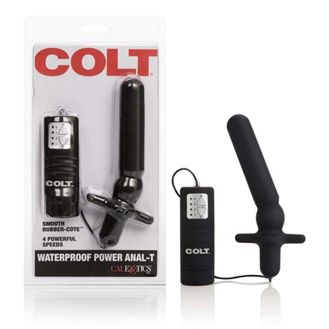 Colt Waterproof Power Anal-T Vibrating Plug - Prostate Toys