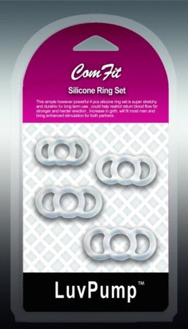 ComFit Silicone Rings - Stretchy Cock Rings