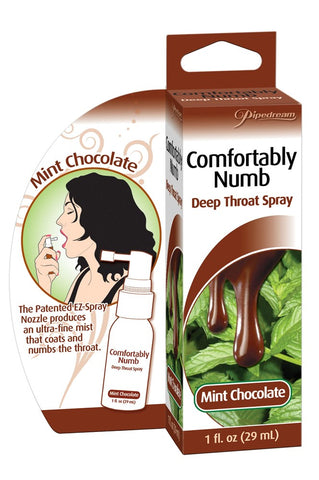 Comfortably Numb Deep Throat Spray Reduces Gag Reflex for Oral Sex - Delay and Excite Sprays