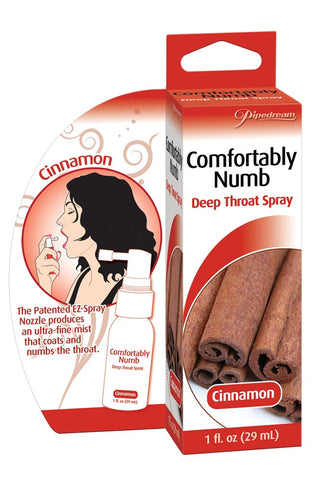 Comfortably Numb Deep Throat Spray Reduces Gag Reflex for Oral Sex - Delay and Excite Sprays
