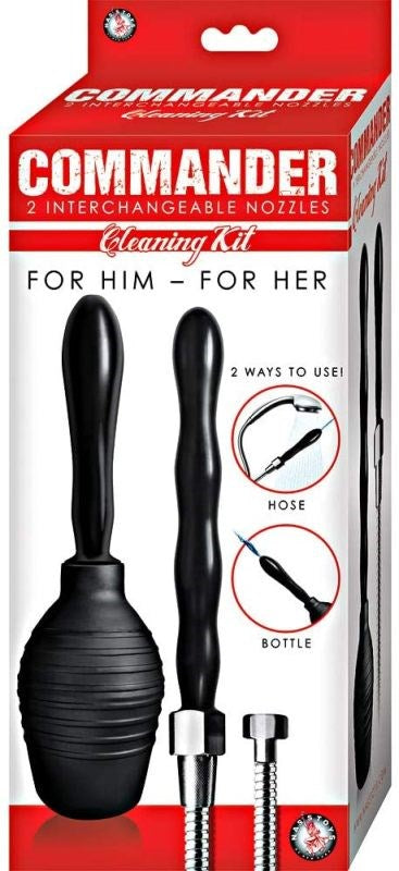 Commander Cleaning Kit Cock Fit Delights - - Anal Cleansing
