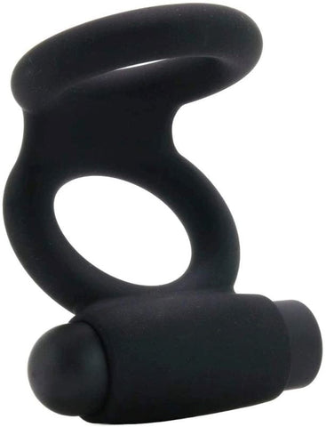 Sir Richards Control Vibrating Silicone Ball and Cock Ring with Dual Stimulation - Vibrating Cock Rings