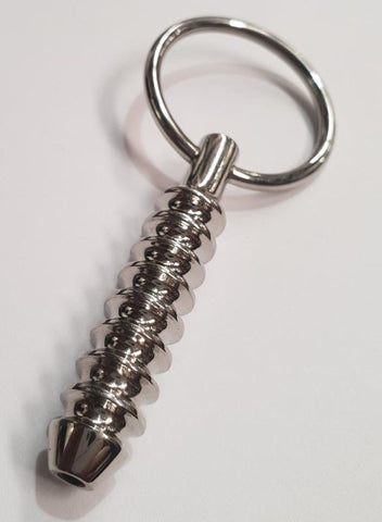 Cork Screw Cum Thru Penis Plug - Penis Plugs