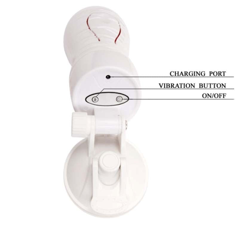 Crazy Bull Flora Masturbator Vibrating Get Erection Rings - - Masturbators and Strokers