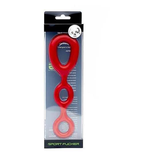 3-Way Pleasure Cock Ring by Sport Fucker - Ball Stretchers and Crushers