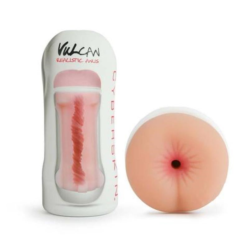 Cyberskin Vulcan Realistic Anus Cream Feel The Perfect Fit - - Masturbators and Strokers