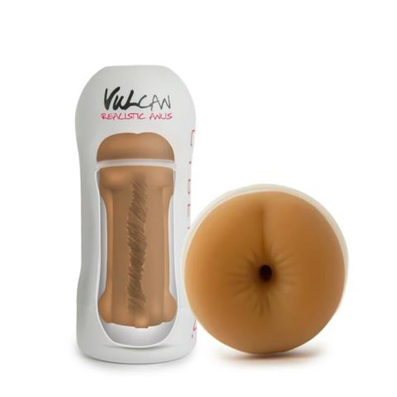 Cyberskin Vulcan Realistic Anus Mocha Best Price Sex Toys - - Masturbators and Strokers